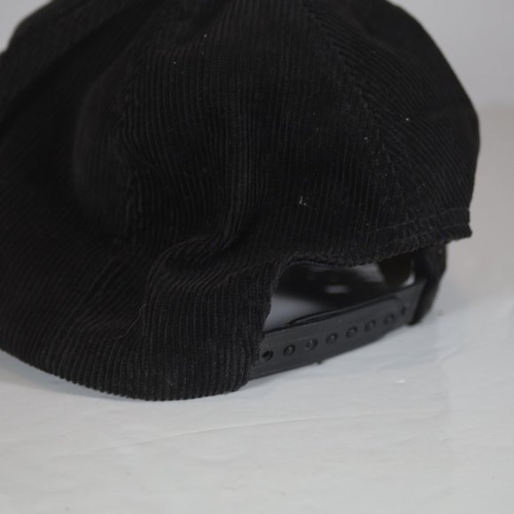 Retro VTG 90s Official American Needle San Jose Sharks Corduroy Snapback Hat - Picture 5 of 9